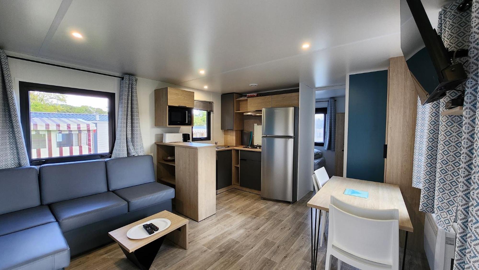 Camping Le Balcon De La Baie Saint-Marcan Bagian luar foto