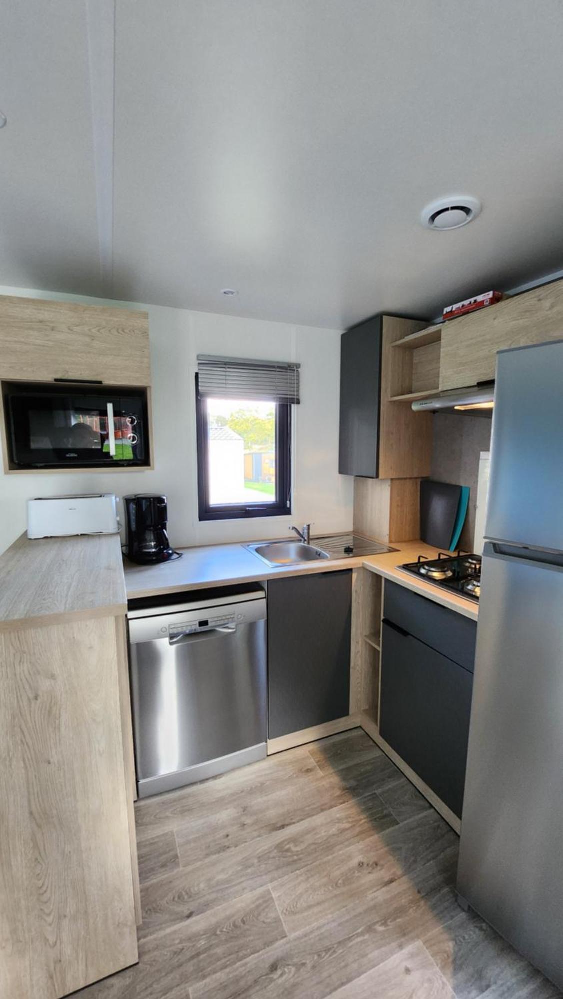 Camping Le Balcon De La Baie Saint-Marcan Bagian luar foto