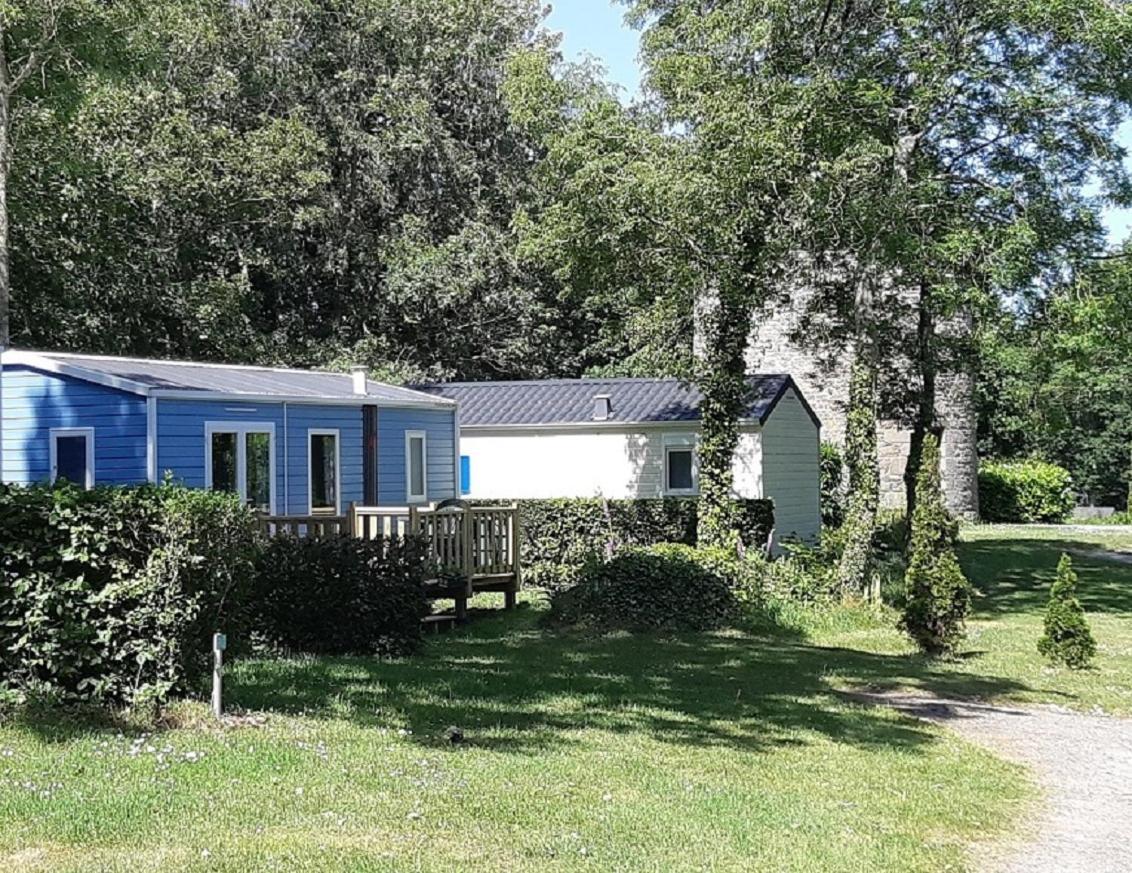 Camping Le Balcon De La Baie Saint-Marcan Bagian luar foto